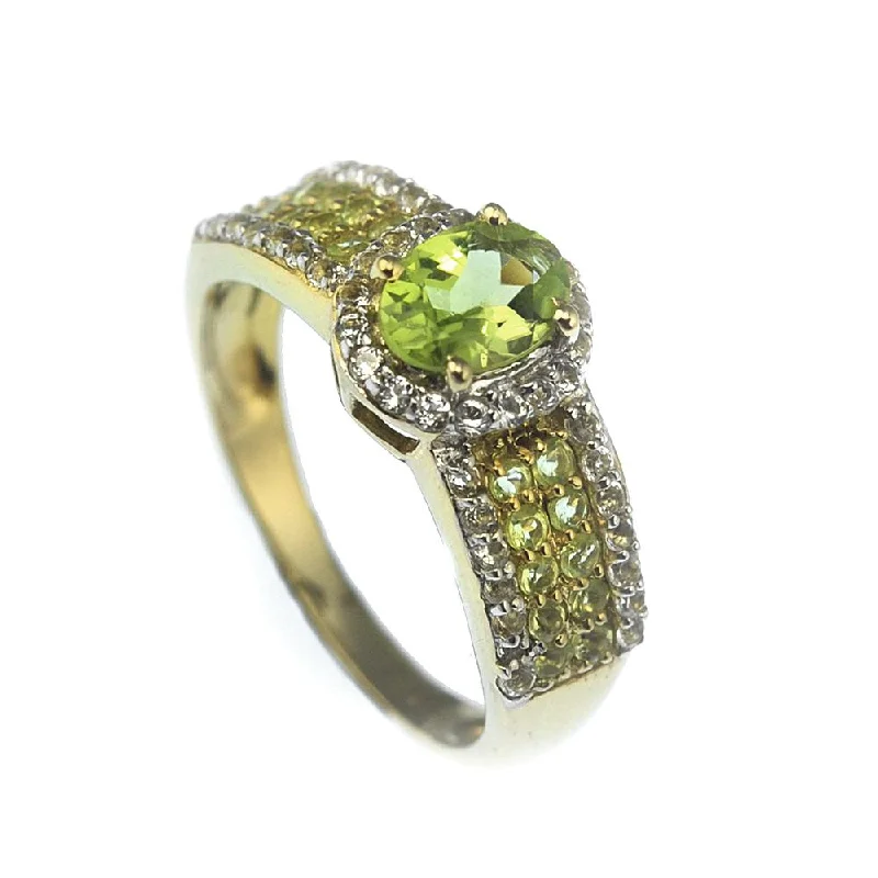 Silicone Women's Rings for a Comfortable and Durable OptionPeridot Eden Ring