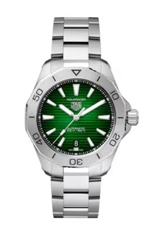 Men's Peridot Engagement Rings in 14K Gold - Filled Metal with a Micro - Pave SettingTag Heuer Aquaracer Professional 200 Date